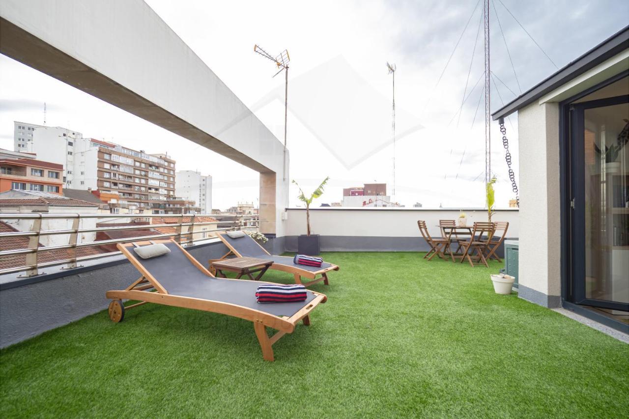 Palomar De Corrida Atico Con Terraza By Silastur Gijón Exteriér fotografie
